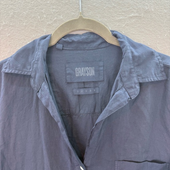 Grayson Frank & Eileen - Women’s The Changemeaker Midi dress 100% cotton navy S - Picture 5 of 7